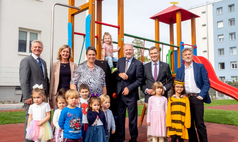 Neuer Kindergarten in der Kaisersteingasse feierlich eröffnet