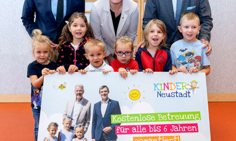 Betreuungsplätze für alle Kinder zwischen 0 und 6 Jahren