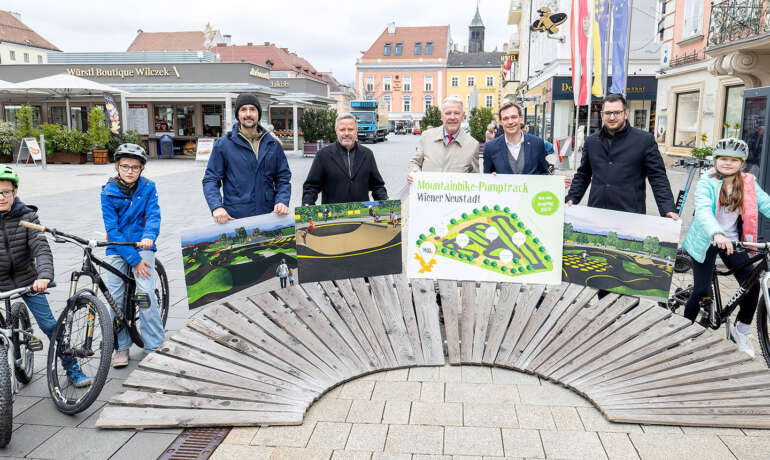 Wiener Neustadt bekommt Mountainbike-Pumptrack