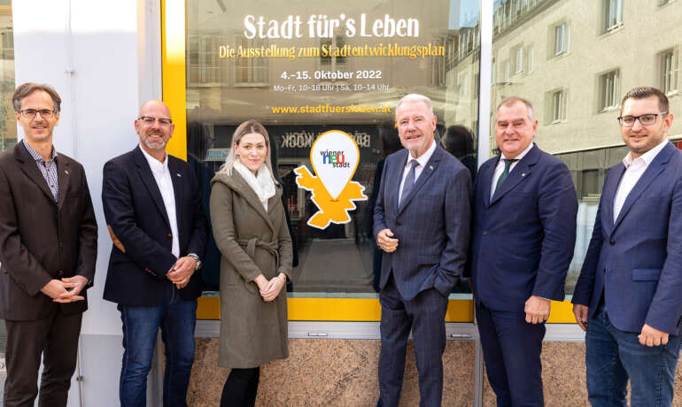 „Stadt für’s Leben. Die Ausstellung zum STEP WN2030+“ von 4. – 15. Oktober!