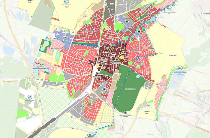 Grenzen setzen. Grünraum schützen.